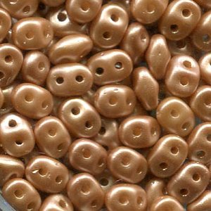 SuperDuo-Beads PASTEL AMBER 02010/25003