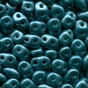 SuperDuo-Beads PASTEL EMERALD 02010/25043