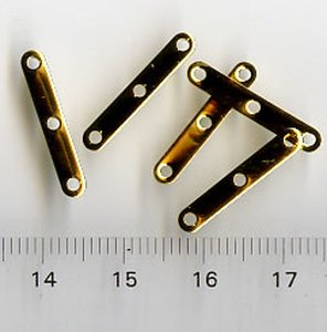Metall Spacer-Bar, f.3 Stränge