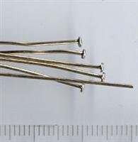 Headpins silberfarben ( Prismenstifte )