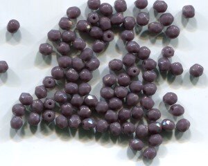 4mm Facettiert OPAQUE VIOLET 23020