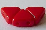 Kheops® par Puca® Dreiecke OPAQUE CORAL RED 93200