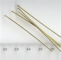 Headpins goldfarben ( Prismenstifte )