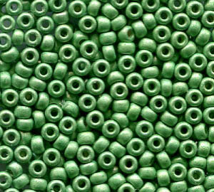 11/0 Roc. Duracoat Galvanized Matt Dark Mint Green 4214F