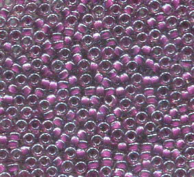 15/0 Roc. Magenta Lined Amethyst 1834