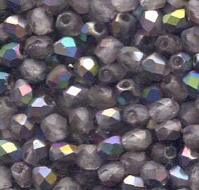 3mm Facettiert Crystal Vitrail Medium Matt 00030/84100/28137