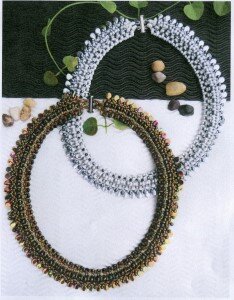 Anleitung Kette Lola Braun incl. Material ohne Nadel,Faden,Verschluß von Tanja Fritsche