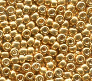 11/0 Roc. Galvanized Yellow Gold 1053 (182)