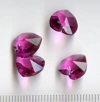 Swarovski Herz Fuchsia