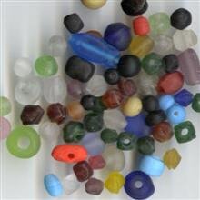 Glasperlenmix Bunt frostet