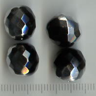 12mm Facettiert JET LABRADOR 23980/27001