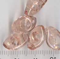 Glasperlen Rosa