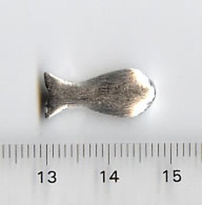 Silberanhänger Fisch