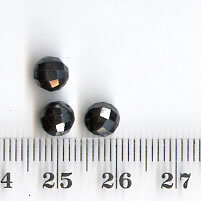 Facettierte Hematite Kugel