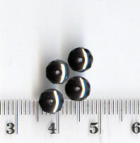 Facettierte Hematite Scheibe