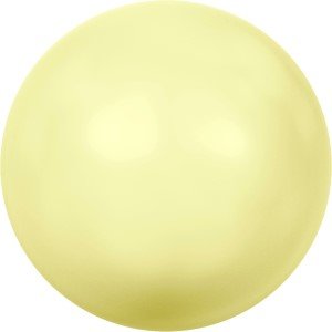 4 mm Swarovski Glaswachsperlen Pastel Yellow