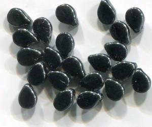 300 Stck Pip-Beads JET HEMATITE 23980/14400
