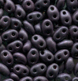 100gr. PRECIOSA Twin Beads Brombeer Matt Metallic 28998