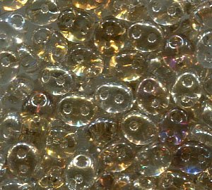100gr. PRECIOSA Twin Beads Crystal Clarit 00050/20123