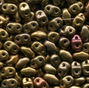 MiniDuo-Beads CRYSTAL GOLD RAINBOW* 00030/01610