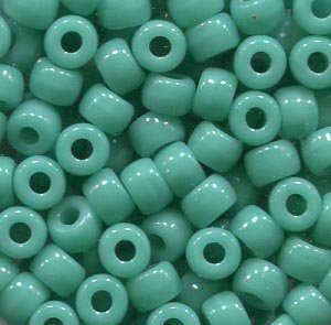 6/0, 4,1mm MATUBO Rocailles TURQUOISE GREEN 63130