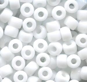 6/0, 4,1mm MATUBO Rocailles CHALK WHITE 03000