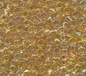 2,6mm Rocailles Light Topaz Rainbow Transparent 11020