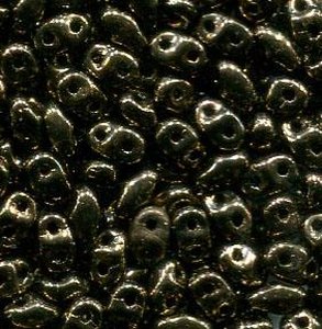 50gr. MiniDuo-Beads JET GOLD BRONZE