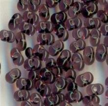 250 gr. 4 x 2mm Farfalle Rocailles Amethyst Transparent 20060