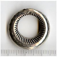 20 Stück C.C.B. Kunststoffperlen Ring