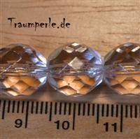50Stück 12mm Glasperlen Facettiert Cyrstal