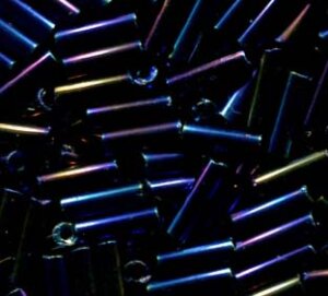 250gr. 7mm Stiftperlen Metallic Rainbow 59195