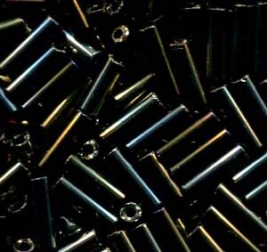 250gr. 7mm Stiftperlen Metallic Braun Rainbow 59115