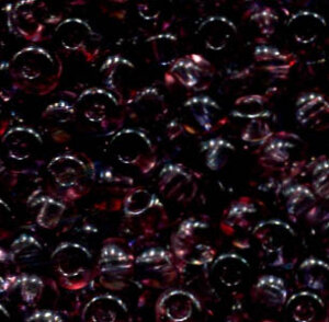 250 gr. 4mm Rocailles Violet mehrfarbig 4m021