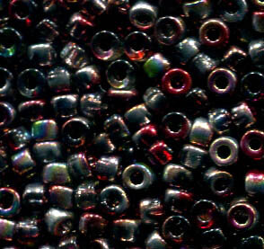 100gr. 8/0, 3mm MATUBO Rocailles MAGIC RED BROWN ( Wine ) 00030/95200