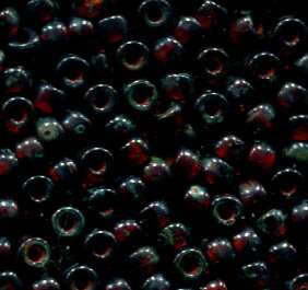 100gr. 8/0, 3mm MATUBO Rocailles HYACINTH TRAVERTIN DARK 90030/86805