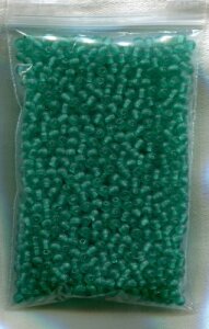 1200 Stück 3mm Glasperlen Transparent Grün