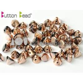 Button Bead 4 mm Crystal FULL CAPRI GOLD