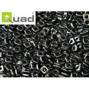 Quad-Beads JET HEMATITE 23980/14400