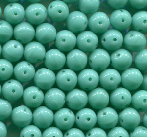 RounDuo® Beads 5 mm TURQUOISE GREEN 63130