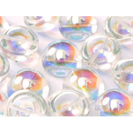 Dome Bead 14 x 8 mm CRYSTAL AB 00030/28701