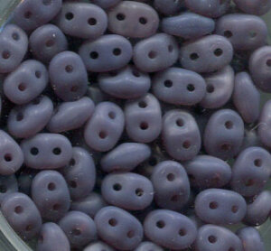 SuperDuo-Beads OPAL VIOLET MATT