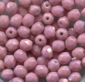 4mm Facettiert CHALK LILA LUSTER 03000/14494