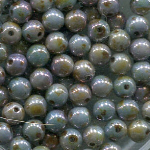 3mm Glasperlen CHALK BLUE GLAZE 03000/65431