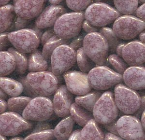 Pip-Beads Alabaster Terracotta Purple Lsternd 02010/15696