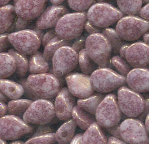 Pip-Beads Alabaster Terracotta Purple Lüsternd 02010/15696