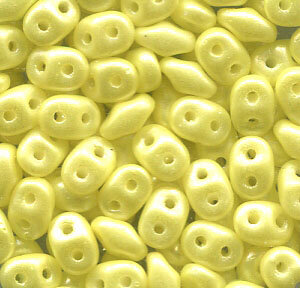 SuperDuo-Beads PEARL SHINE AMBER