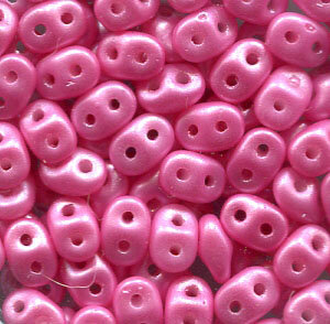 SuperDuo-Beads PEARL SHINE LIGHT PINK