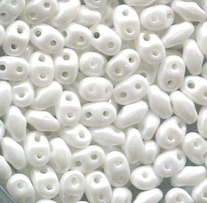 MiniDuo--Beads PEARL SHINE WHITE 02010/24001