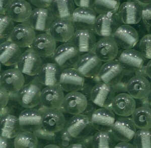 1200 Stück 4mm Glasperlen Transparent Hellgrün